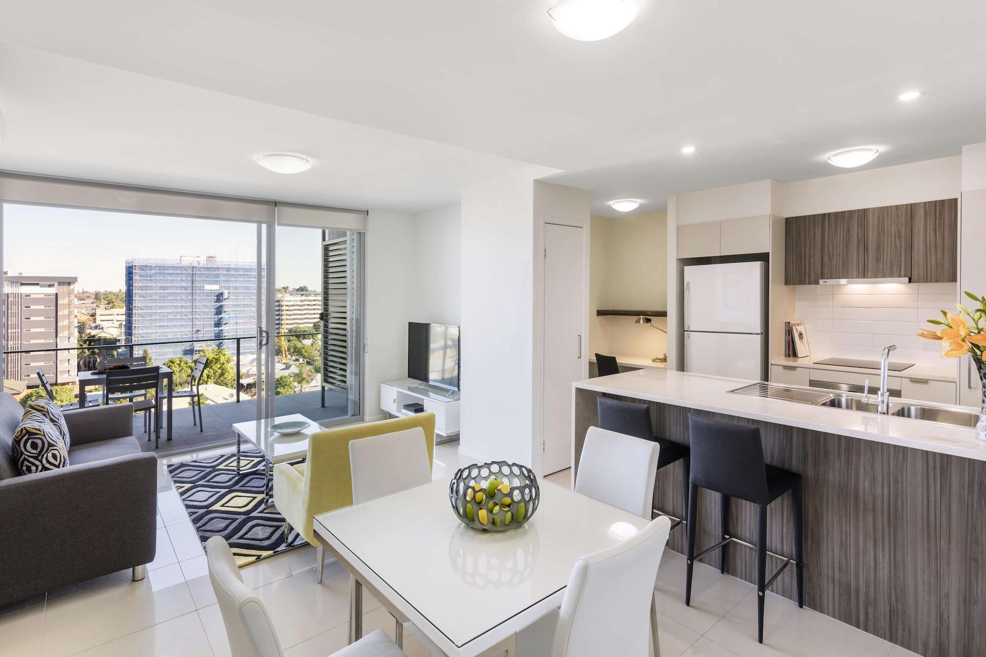 Oaks Brisbane Woolloongabba Suites المظهر الخارجي الصورة