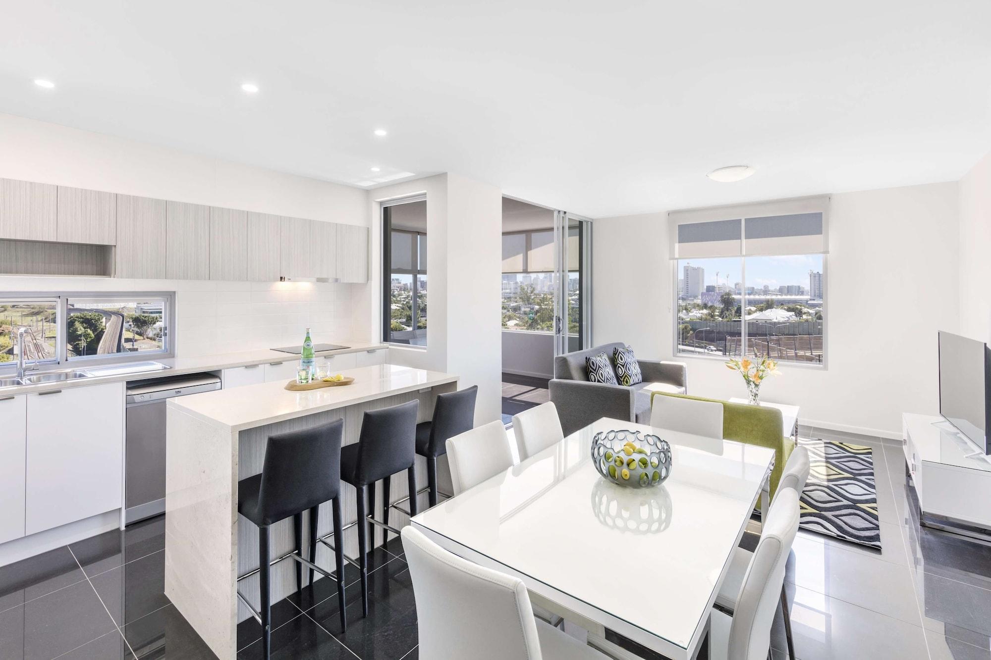 Oaks Brisbane Woolloongabba Suites المظهر الخارجي الصورة