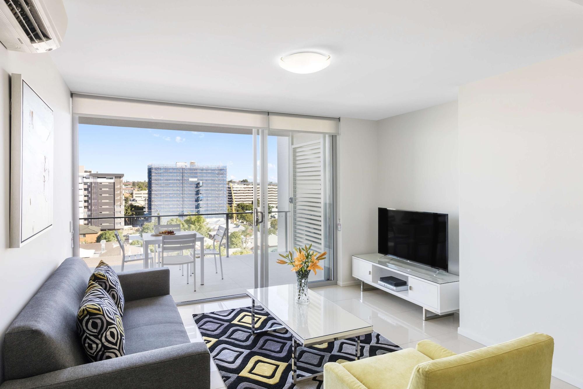 Oaks Brisbane Woolloongabba Suites المظهر الخارجي الصورة